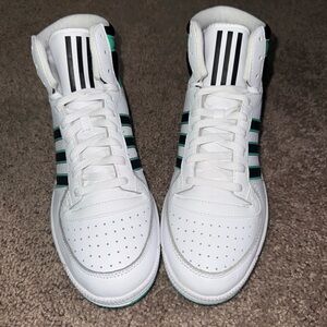 Size 10.5 - Adidas Top Ten RB White Hi-Res Green, GV9584, Clean, No OG Box